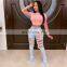 Women Plus Size Clothing Ladies Bell Bottom Denim Jeans Pants Trousers Women High Waist Ripped Flare Jeans Denim