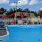 Material Fiberglass Spiral Drop Slide for Swimming Pool