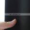 Wholesale Luxury Thickened High Density Pure Black Color Polyester Full Shading Blind Blackout Fabric Ready Made Curtain