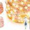 10M DC5V USB RGB LED ленточный фонарь с 24-клавиатурным пультом дистанционного управления для украшения Елки на Рождество 16 цветов
