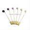 6PC Multi-purpose Retro Elegant Temperament Faux Pearl Pin Lapel pin