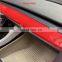 Subsection Frosting Matte Finish Carbon Fiber Decoration Dashboard For Tesla Model 3 Y Center Control Panel Protective Cover