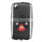 Modified Flip Remote Key shell Fob Case Uncut Blade Replacement For Toyota 4Runner for Matrix RAV4 Venza Yaris