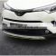 Fit For Toyota CHR C-HR IZOA 2017 2018 2019 Front + Rear Bumper Diffuser Bumpers Lip Protector Guard skid plate Stainless steel