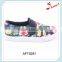 cute girls cheap wholesale vulcanization shoes with pattern of flowers in china