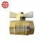 Various Specifications Golden Supplier New Coming Ppr Double Union Brass Ball Valve