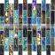 Glass fantasy change color blue glass swimming pool tile