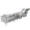Hot sale on Automatic apple fruit green leaf vegetable washing machine