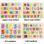 Wholesale Montessori Letter Learning Toy Numbers Wood Alphabet Puzzles Toy Wooden Alphabet Tracing Board for Preschool Kids