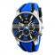 New Design SKMEI 9128 Fashion Quartz Watch Men Big Dial Chronograph Sports Wrist Watch