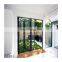 Factory Wholesale Western Style New Windproof White Slim Thermal Break Aluminium Glass Door