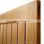 white oak wood bathroom partition wall single panel sliding door