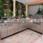 Modern design waterproof aluminium kitchen cabinet