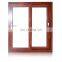 manufacturers metal materials per square metre cost 2 track double glazed wooden grain aluminum profile sliding window