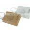Wholesale Recyclable kraft paper bag with twisted handle reusable shopping paper bags logo printed