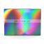 Custom Labels Fold Holographic Bundles Packaging Box Weave Hair Extension Bundle Luxury Gift Box With Handle
