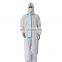 Type 4/5/6 65gsm Disposable Medical Coverall With Foot Cover
