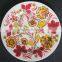 porcelain dinner plate with full decal weddings decorationporcelain christmas plates with cheap price and good quality