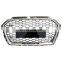RS3 front bumper grill for Audi A3 s3 8v.5 honeycomb high quality 2017 2018 2019
