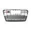 S7 Car accessories Chrome silver gray front bumper grille for Audi A7 grills 2013 2014 2015