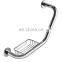 Bathroom Stainless steel shower handicap with brass soap dish basket safe grab bar