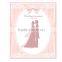 Luxury wedding invitation card with envelopes