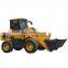 Top quality ZL20F Construction equipments loader backhoe mini wheel loader price list