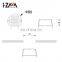2 Years Warranty Indoor Aluminum Ceiling Recessed Ip20 6w 8w 15w 18w Smd Led Down Lighting