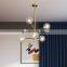 Europe Creative Glass Pendant Light Bubbles Ceiling Hanging Lamp For Study Living Room Restaurant Modern Decor LED Chandelier