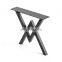 Great Appearance 406mm Height Iron Metal Dining Table Legs For Home