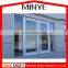 floor spring exterior door design aluminum double front door for sale