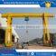 Reasonable price remote pendent cabin control Single girder gantry crane 5 ton 10 ton 20 ton with limit switch