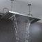 Shower set with multi-funciton shower head rainfall waterfall body jet in 304 stainless steel bathroom shower system