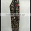 2015 the spring and autumn season printed pure silk night dress
