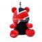 2014 hot selling country bear plush keychain toy