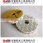3 step Wet Polishing Pad White Resin