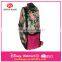 New fashion durable fancy backpack bags PU leather and 800D Satin backpack