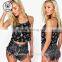 PAISLEY PRINT CROP TOPS DONGGUAN CLOTHING MANUFACTUER