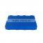 Space saving folding flat boxes attached lid container