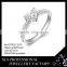 wholesale unique ring jewelry ture love 925 silver diamond ring for wedding, party, gift, anniversary occation