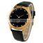 FT1438 China black dial stainless steel back japan movt ladies watch