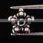 925 Solid Sterling Silver Wholesale Star Beads