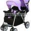 #4029T top-luxury baby twins stroller made of aluminum in QuanZhou, FuJian, China
