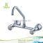 Light Weight Plastic Water Mixer Two Holes Water Ridge Kitchen Faucet