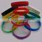 Custom adjustable silicone wristband bracelet in china