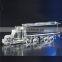 High quality crystal tank truck crysal truck model