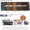 Algeria market pvc profile for window 80 two track sliding window with mosquito construction building