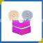 custom promotional 3d flocking iron on heat transfer sticker for shoes