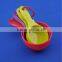 Plastic measuring spoon set