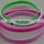 custom silicone wristband factory, custom swirl debossed silicone bracelet/silicone wristband promotion